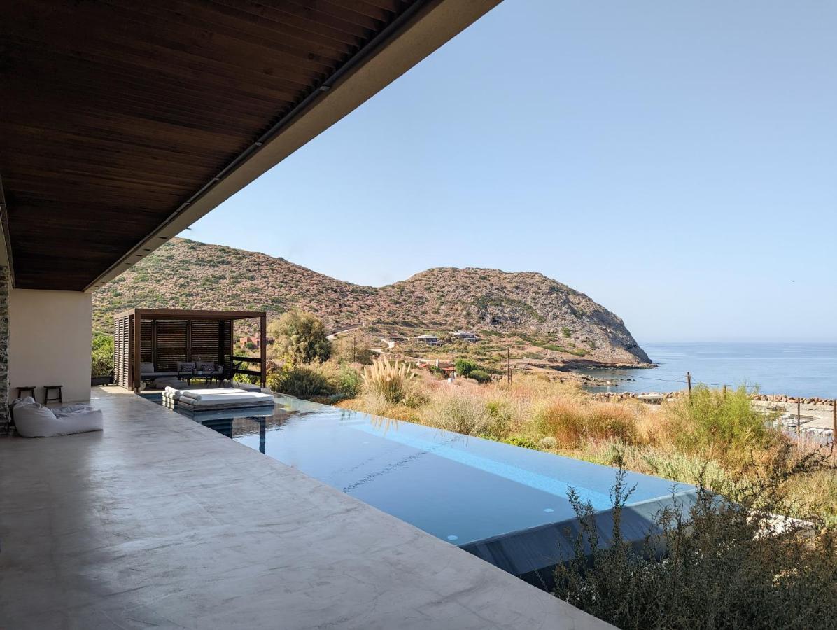 Nuez Villas Mochlos Buitenkant foto